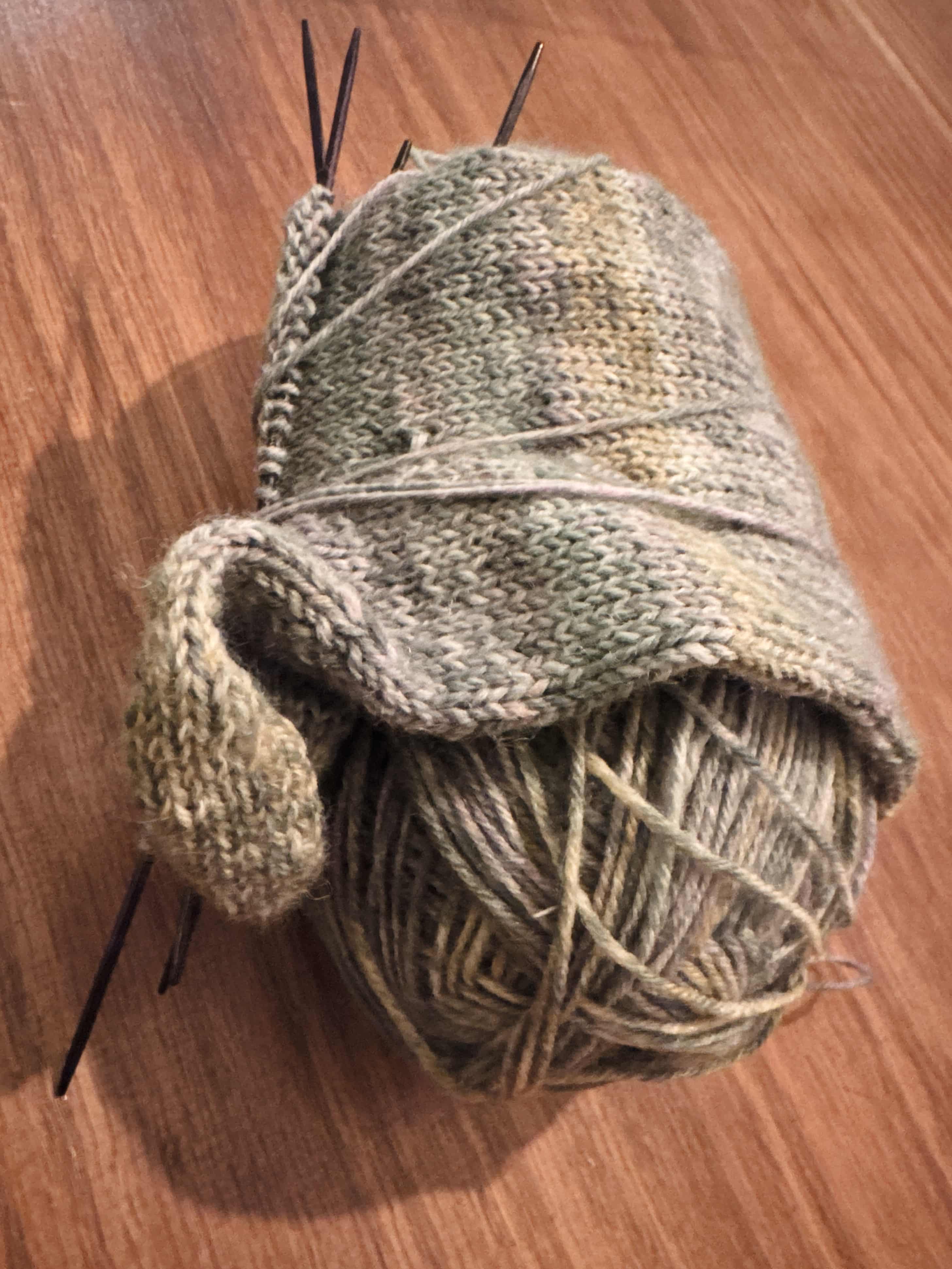 Handarbeiten in Gesellschaft