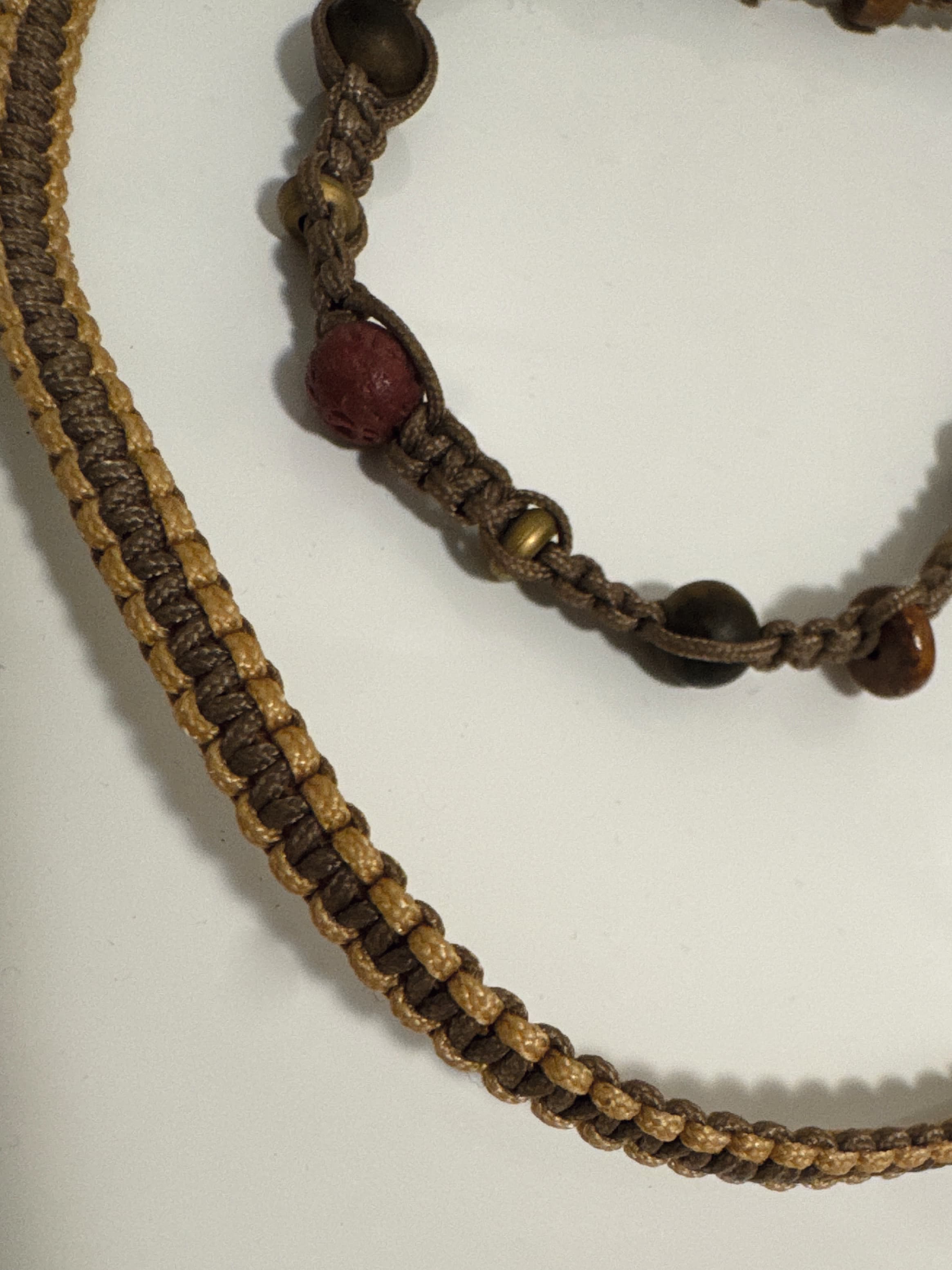 Makramee Armband knüpfen